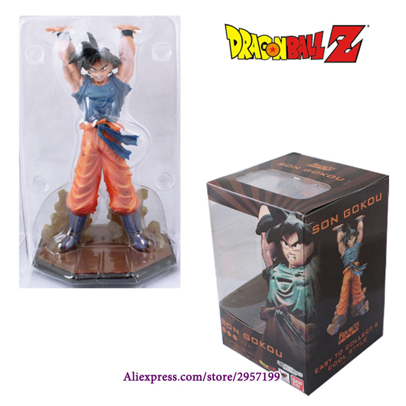 Anime Dragon Ball Z ZERO Son Goku Genki Dama Spirit Bomb Action Figures Collectible Model Doll Toys Figurals Brinquedos 6.8''