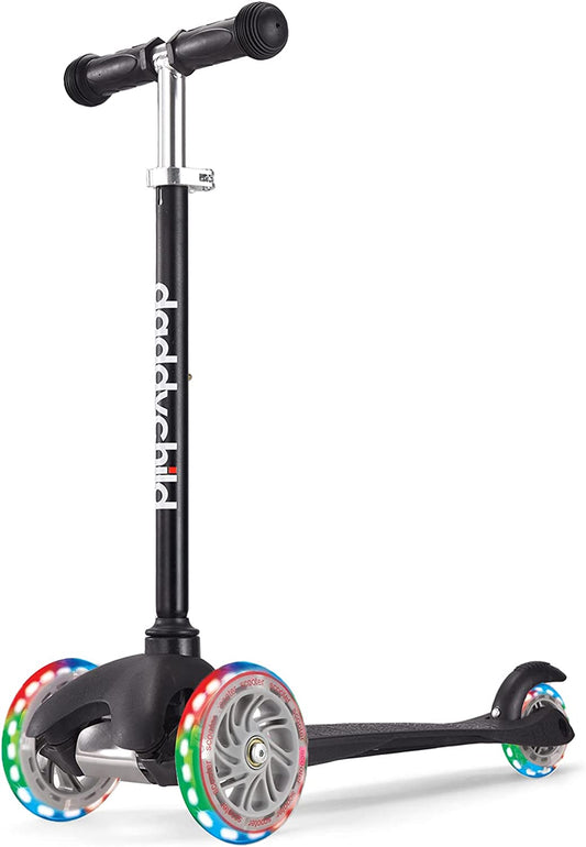 3 Wheel Scooters for Kids, Kick Scooter for Toddlers 3-6 Years Old, Boys and Girls Scooter with Light up Wheels, Mini Scooter for Children